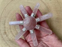 Charger l'image dans la galerie, Activateur d’énergie des Chakras - activateur d’énergie du Chakra cœur en Quartz Rose