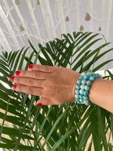 Charger l'image dans la galerie, Hémimorphite bleue - Bracelet -10 mm