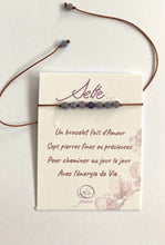 Charger l'image dans la galerie, Bracelet Sette- Iolite - Bracelet en Iolite - Vertus de la Iolite en lithothérapie