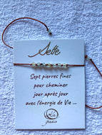 Bracelet Sette- bracelet en préhnite - vertus de la préhnite en lithothérapie