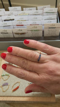 Charger et lire la vidéo dans la visionneuse de la Galerie, Bague OUI - Sodalite
