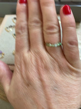 Charger et lire la vidéo dans la visionneuse de la Galerie, Bague OUI - Chrysoprase
