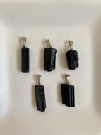 Tourmaline noire - Pendentif Brut