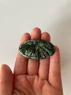 Séraphinite - vertus de la seraphinite en lithothérapie - galet de seraphinite